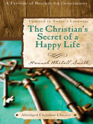 cover image of Christian's Secret of a Happy Life